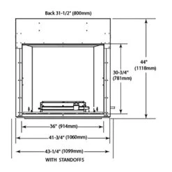 Outdoor Lifestyles Courtyard 36-Inch Outdoor Gas Fireplace 12 Outdoor Lifestyles Courtyard 36-Inch Outdoor Gas Fireplace -Lennox Fires Shop odcoug 36 config spec b 06 23