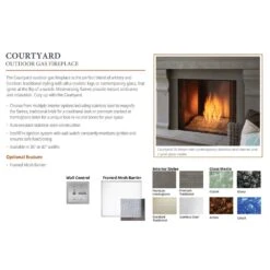Outdoor Lifestyles Courtyard 42-Inch Contemporary Outdoor Natural Gas Fireplace With IntelliFire Ignition 9 Outdoor Lifestyles Courtyard 42-Inch Contemporary Outdoor Natural Gas Fireplace With IntelliFire Ignition -Lennox Fires Shop odcoug 36 gr config f 04 23
