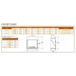 Outdoor Lifestyles Courtyard 36-Inch Contemporary Outdoor Natural Gas Fireplace With IntelliFire Ignition 10 Outdoor Lifestyles Courtyard 36-Inch Contemporary Outdoor Natural Gas Fireplace With IntelliFire Ignition -Lennox Fires Shop odcoug 36 gr config g 04 23 1