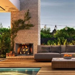 Outdoor Lifestyles Cottagewood 42-Inch Outdoor Firebox With Gas Log Set 10 Outdoor Lifestyles Cottagewood 42-Inch Outdoor Firebox With Gas Log Set -Lennox Fires Shop odctgwd 42 log config c 04 23 1