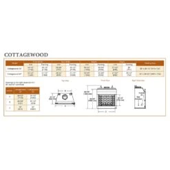 Outdoor Lifestyles Cottagewood 42-Inch Outdoor Firebox With Gas Log Set 12 Outdoor Lifestyles Cottagewood 42-Inch Outdoor Firebox With Gas Log Set -Lennox Fires Shop odctgwd 42 log config e 04 23 2