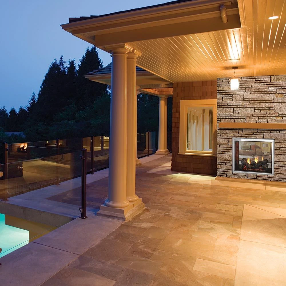 Outdoor Lifestyles Fortress 36-Inch Indoor/Outdoor See-Through Gas Fireplace With IntelliFire Ignition 5 Outdoor Lifestyles Fortress 36-Inch Indoor/Outdoor See-Through Gas Fireplace With IntelliFire Ignition - Image 3