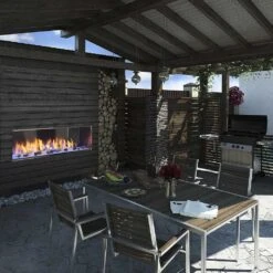 Outdoor Lifestyles Lanai 60-Inch Linear Outdoor Gas Fireplace With IntelliFire Ignition 10 Outdoor Lifestyles Lanai 60-Inch Linear Outdoor Gas Fireplace With IntelliFire Ignition -Lennox Fires Shop odlanaig 60 config b 04 23 1