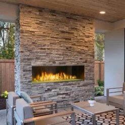 Outdoor Lifestyles Lanai 48-Inch Linear Outdoor Gas Fireplace With IntelliFire Ignition 12 Outdoor Lifestyles Lanai 48-Inch Linear Outdoor Gas Fireplace With IntelliFire Ignition -Lennox Fires Shop odlanaig 60 config d 04 23