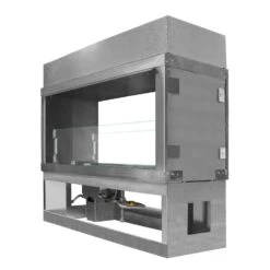 Firegear Kalea Bay Linear See-Through Outdoor Gas Fireplace, 60-Inch