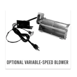 Empire White Mountain Hearth DVLL60 Boulevard Direct Vent Linear Fireplace, 60-Inches 12 Empire White Mountain Hearth DVLL60 Boulevard Direct Vent Linear Fireplace, 60-Inches -Lennox Fires Shop optional blower blvd