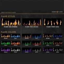 Modern Flames Orion Multi 76-Inch Three-Sided Electric Fireplace With Allwood Wall System 10 Modern Flames Orion Multi 76-Inch Three-Sided Electric Fireplace With Allwood Wall System -Lennox Fires Shop or52 multi wss config d 05 23 2