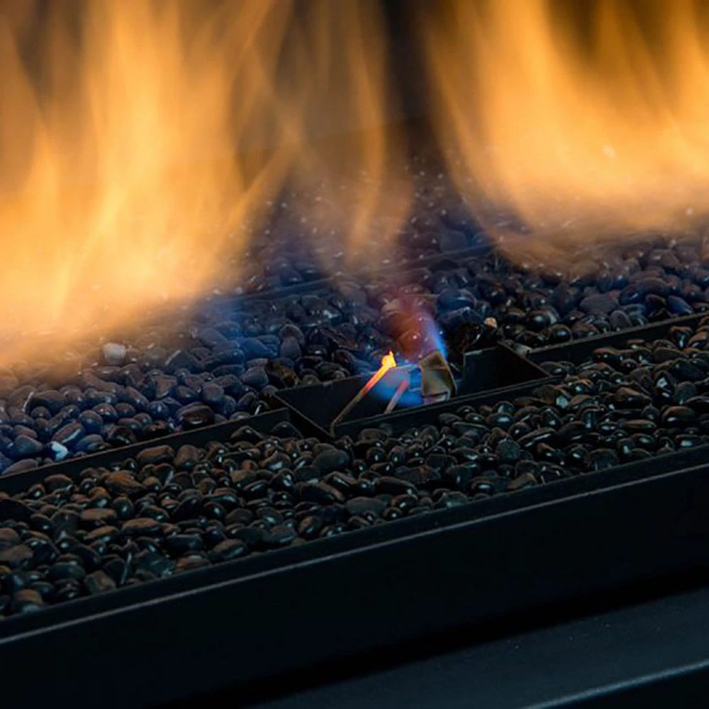 Sierra Flame PALISADE-36 36-Inch Palisade Direct Vent See-Through Built-In Gas Fireplace With Fireglass And Rock Media 5 Sierra Flame PALISADE-36 36-Inch Palisade Direct Vent See-Through Built-In Gas Fireplace With Fireglass And Rock Media - Image 3