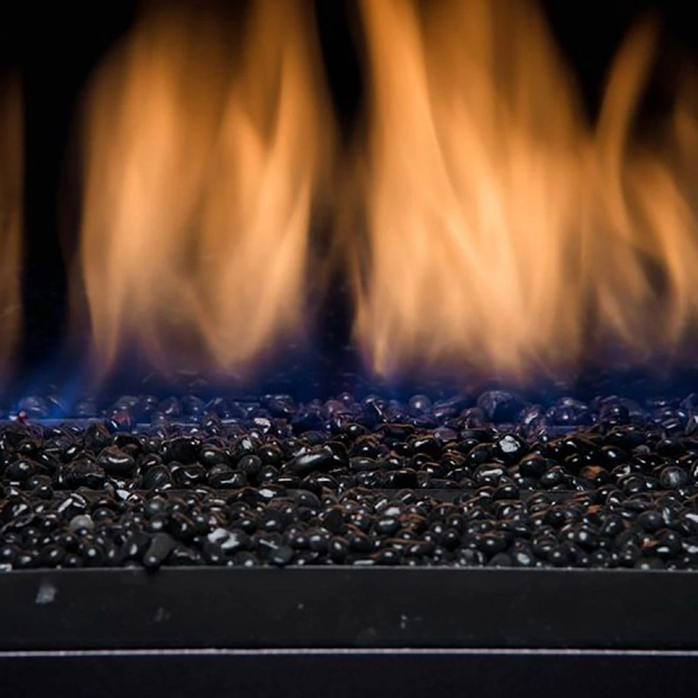 Sierra Flame PALISADE-36 36-Inch Palisade Direct Vent See-Through Built-In Gas Fireplace With Fireglass And Rock Media 6 Sierra Flame PALISADE-36 36-Inch Palisade Direct Vent See-Through Built-In Gas Fireplace With Fireglass And Rock Media - Image 4