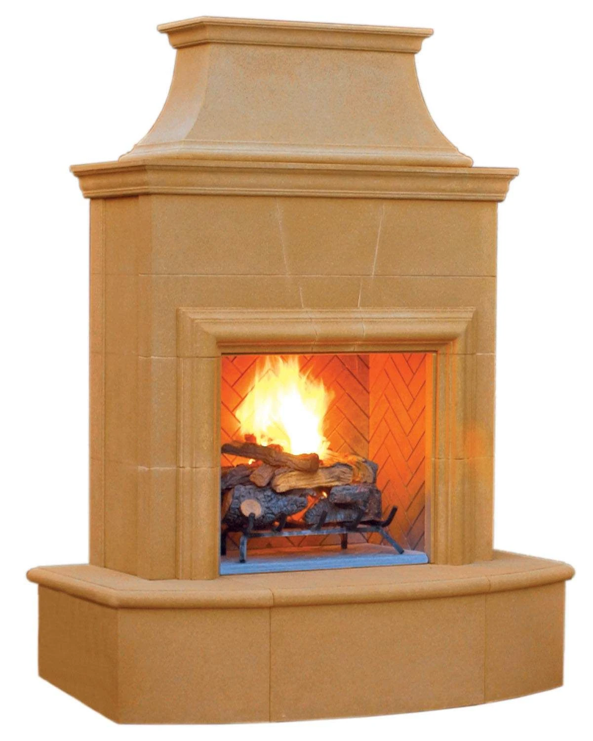 American Fyre Designs Petite Cordova Outdoor Gas Fireplace 3 American Fyre Designs Petite Cordova Outdoor Gas Fireplace