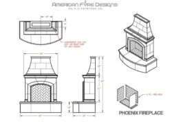 American Fyre Designs Phoenix Outdoor Gas Fireplace 21 American Fyre Designs Phoenix Outdoor Gas Fireplace -Lennox Fires Shop phoenix specs