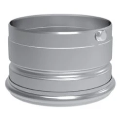 DuraVent PVP-CO1 PelletVent Pro Galvalume Steel Clean-Out Tee Cap