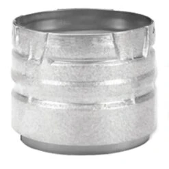 DuraVent 3PVP-X4AD PelletVent Pro 3-Inch Diameter Galvalume Steel Appliance Adapter Increaser