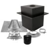 DuraVent PVP-KVB PelletVent Pro Vertical Kit For Cathedral Ceilings 1 DuraVent PVP-KVB PelletVent Pro Vertical Kit For Cathedral Ceilings -Lennox Fires Shop pvp kvb config a 11 22