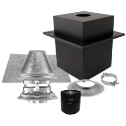 DuraVent PVP-KVB PelletVent Pro Vertical Kit For Cathedral Ceilings