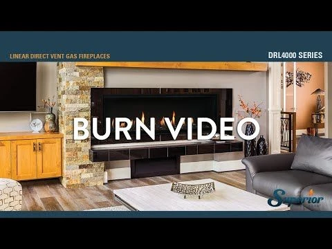 Superior 48-Inch Electronic Ignition See-Through Direct Vent Linear Gas Fireplace 6 Superior 48-Inch Electronic Ignition See-Through Direct Vent Linear Gas Fireplace - Image 4