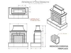 American Fyre Designs Reduced Cordova Outdoor Gas Fireplace 19 American Fyre Designs Reduced Cordova Outdoor Gas Fireplace -Lennox Fires Shop reduced cordova specs