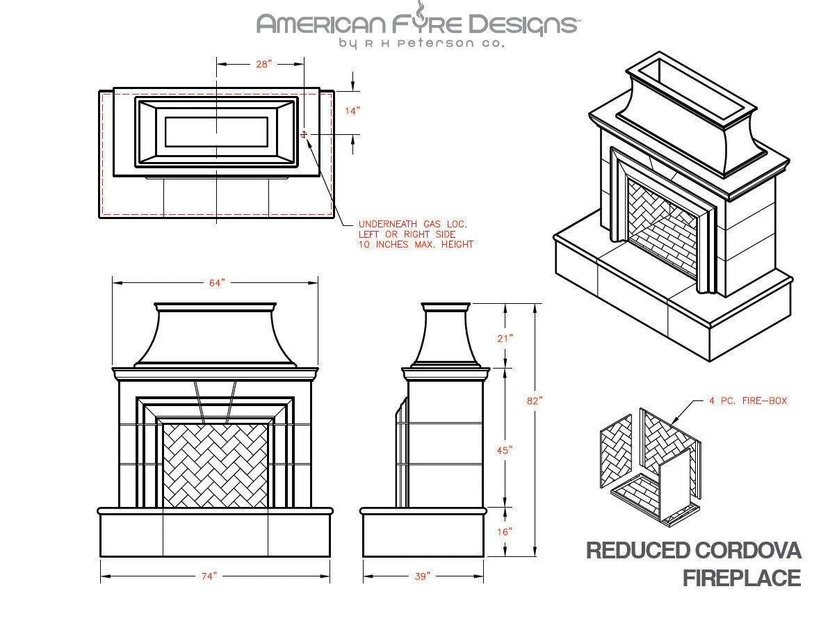 American Fyre Designs Reduced Cordova Outdoor Gas Fireplace 11 American Fyre Designs Reduced Cordova Outdoor Gas Fireplace - Image 9