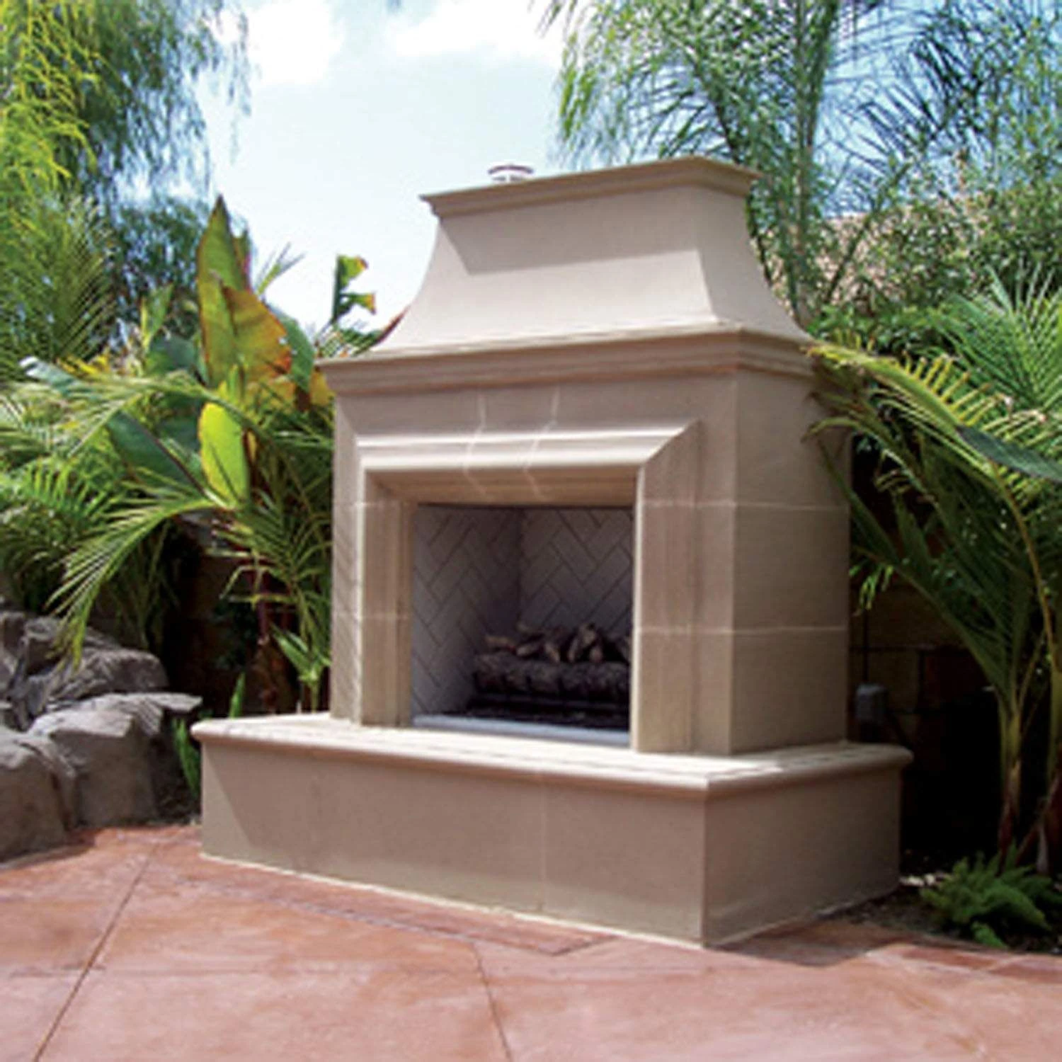 American Fyre Designs Reduced Cordova Outdoor Gas Fireplace 4 American Fyre Designs Reduced Cordova Outdoor Gas Fireplace - Image 2