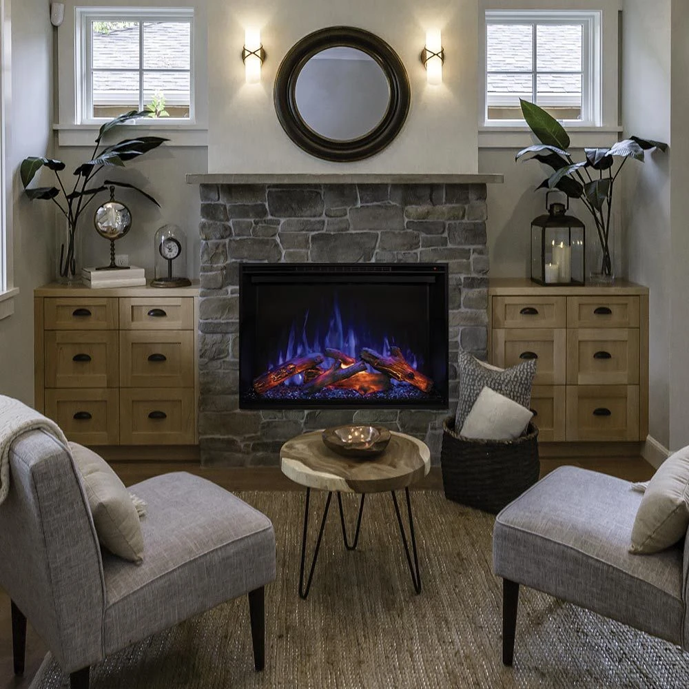 Modern Flames RS-3021 RedStone 30-Inch Built-In Electric Fireplace 3 Modern Flames RS-3021 RedStone 30-Inch Built-In Electric Fireplace