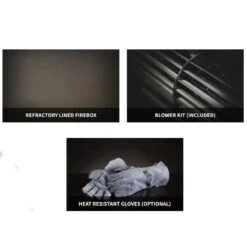 Napoleon S25i S Series Wood Fireplace Insert With Blower 16 Napoleon S25i S Series Wood Fireplace Insert With Blower -Lennox Fires Shop s25i config feat d 01 22