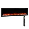 SimpliFire SF-ALLP Allusion Platinum Linear Electric Fireplace 1 SimpliFire SF-ALLP Allusion Platinum Linear Electric Fireplace -Lennox Fires Shop sf allp60 bk a 07 23