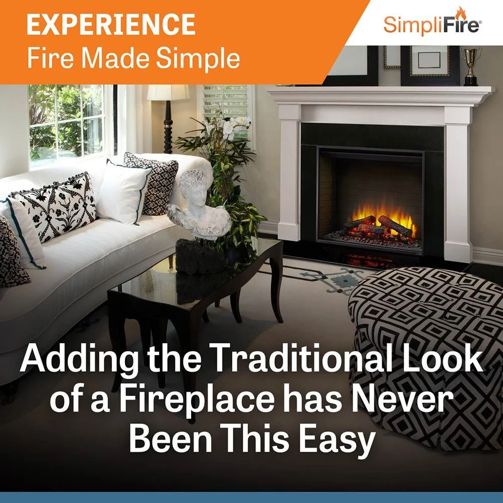 SimpliFire SF-BI Built-In Electric Fireplace 4 SimpliFire SF-BI Built-In Electric Fireplace - Image 2
