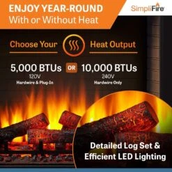 SimpliFire SF-BI Built-In Electric Fireplace 12 SimpliFire SF-BI Built-In Electric Fireplace -Lennox Fires Shop sf bi30 eb e 07 23