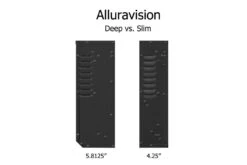 Napoleon NEFLxxCHS-1 Alluravision Slimline Linear Electric Fireplace 12 Napoleon NEFLxxCHS-1 Alluravision Slimline Linear Electric Fireplace -Lennox Fires Shop slim vs deep