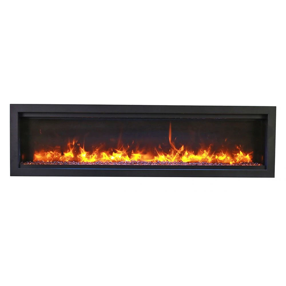 Amantii Symmetry Bespoke 74-Inch Indoor/Outdoor Built-In Smart Electric Fireplace 8 Amantii Symmetry Bespoke 74-Inch Indoor/Outdoor Built-In Smart Electric Fireplace - Image 6