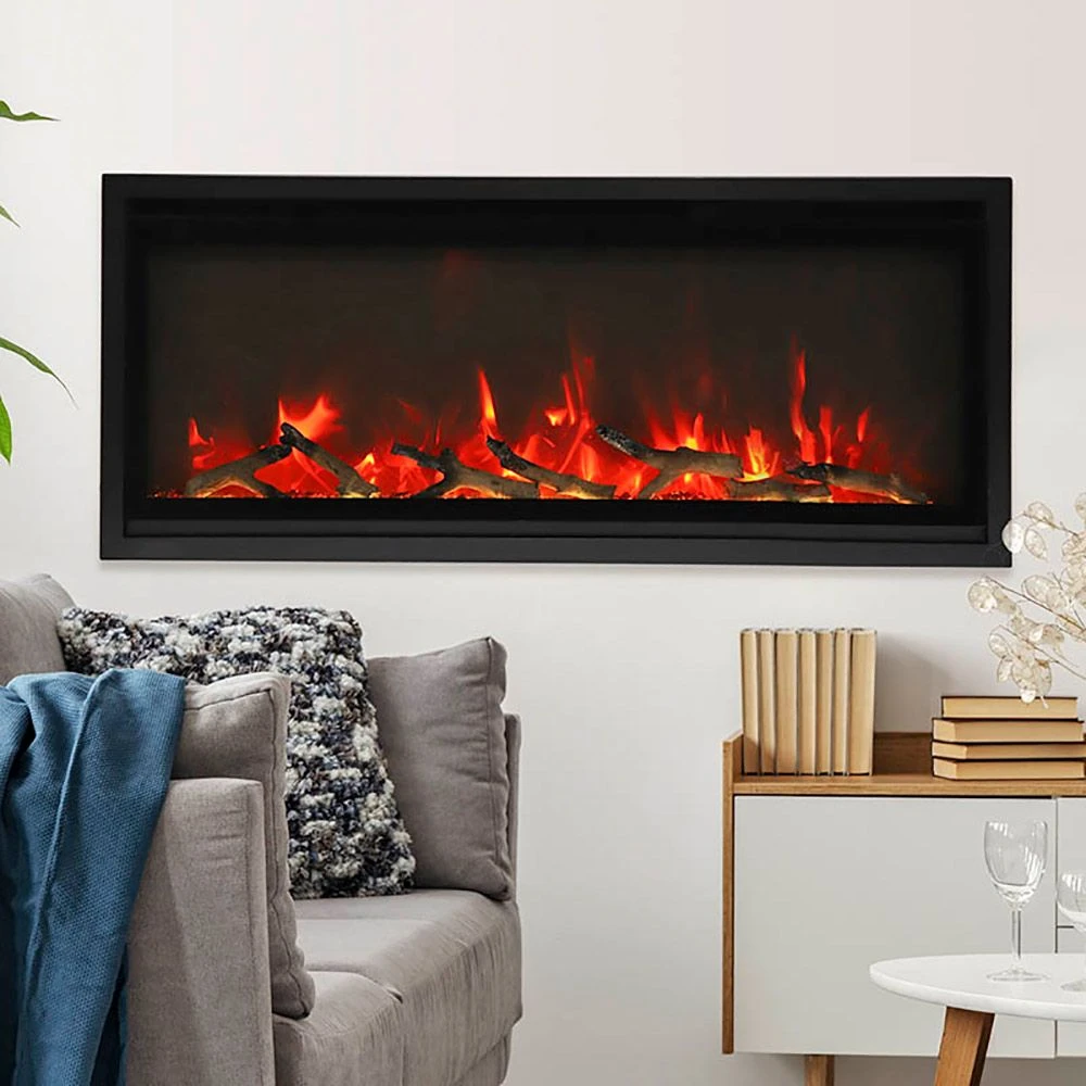 Amantii Symmetry Extra Slim Built-In Smart Electric Fireplace 3 Amantii Symmetry Extra Slim Built-In Smart Electric Fireplace
