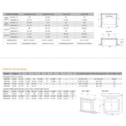 Monessen VFC32L Symphony 32-Inch Vent-Free Gas Fireplace With 7-Piece Log Set 9 Monessen VFC32L Symphony 32-Inch Vent-Free Gas Fireplace With 7-Piece Log Set -Lennox Fires Shop symphony specs a 01 21