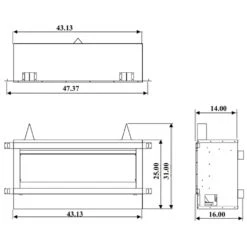 Sierra Flame TAHOE-45 45-Inch Tahoe Outdoor Vent-Free Linear Built-In Gas Fireplace With Electronic Ignition, Remote Control And Media Set 9 Sierra Flame TAHOE-45 45-Inch Tahoe Outdoor Vent-Free Linear Built-In Gas Fireplace With Electronic Ignition, Remote Control And Media Set -Lennox Fires Shop tahoe config d 11 22