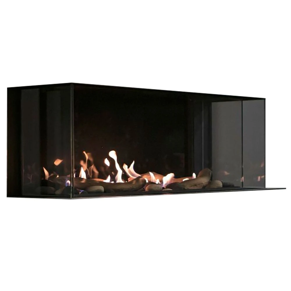 Sierra Flame TOSCANA-58 58-Inch Toscana 3-Sided Direct Vent Built-In Linear Gas Fireplace 3 Sierra Flame TOSCANA-58 58-Inch Toscana 3-Sided Direct Vent Built-In Linear Gas Fireplace