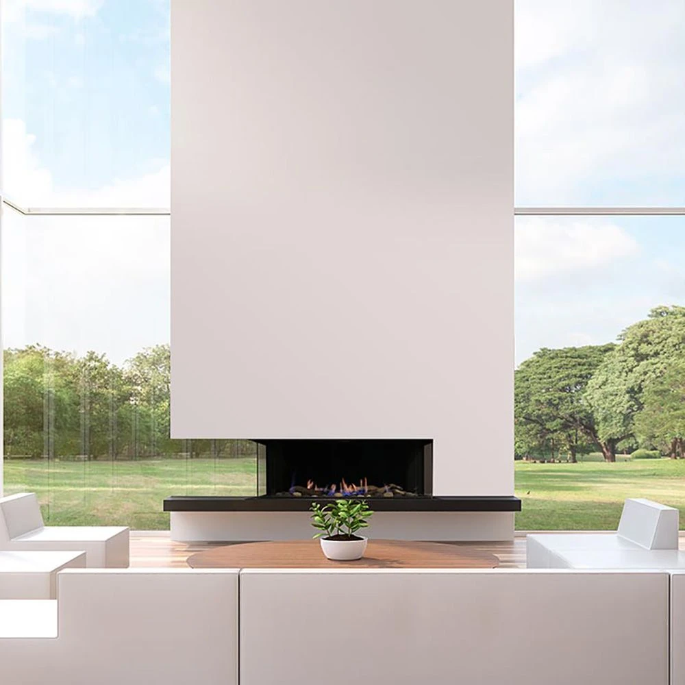 Sierra Flame TOSCANA-58 58-Inch Toscana 3-Sided Direct Vent Built-In Linear Gas Fireplace 4 Sierra Flame TOSCANA-58 58-Inch Toscana 3-Sided Direct Vent Built-In Linear Gas Fireplace - Image 2