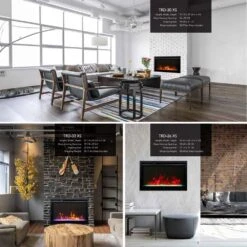 Amantii Traditional Extra Slim Built-In Smart Smart Electric Fireplace 11 Amantii Traditional Extra Slim Built-In Smart Smart Electric Fireplace -Lennox Fires Shop trd 26 xs h 08 23