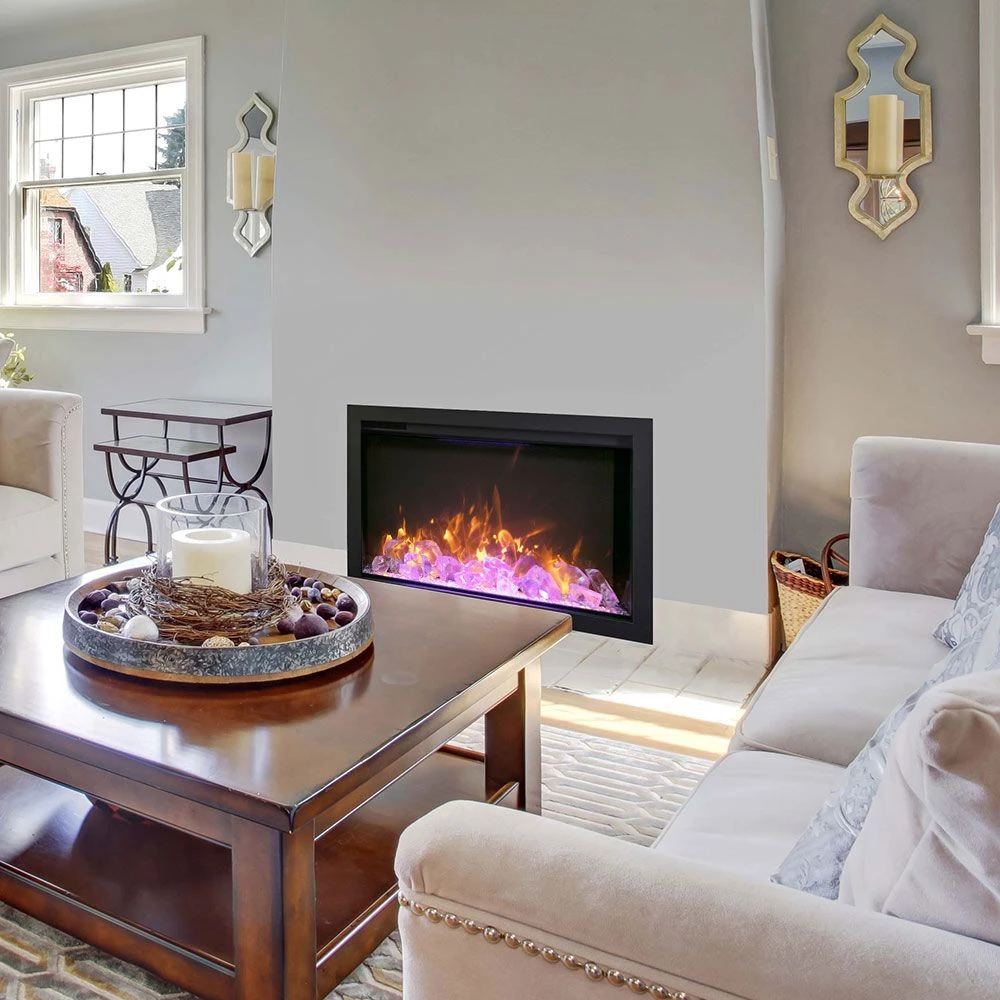Amantii Traditional Bespoke Indoor/Outdoor Smart Electric Fireplace Insert 3 Amantii Traditional Bespoke Indoor/Outdoor Smart Electric Fireplace Insert