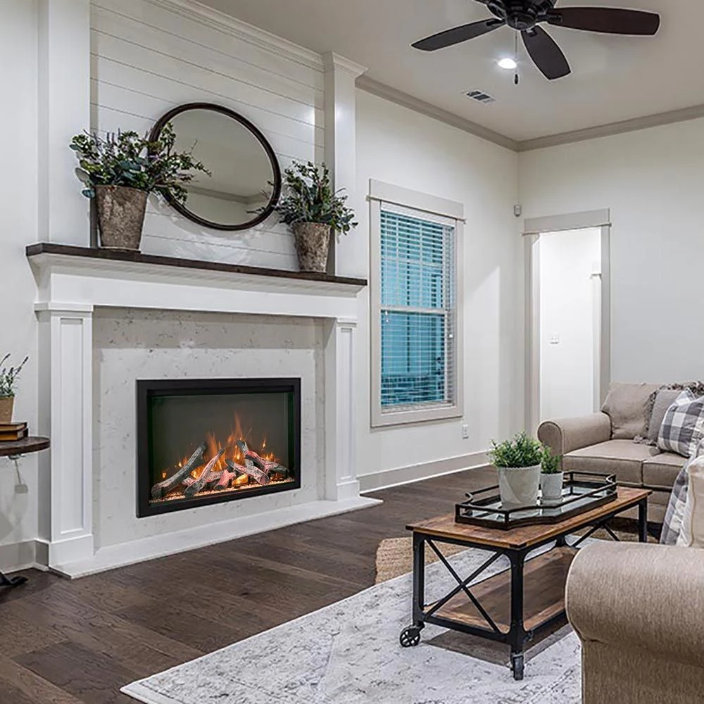 Amantii Traditional Bespoke Indoor/Outdoor Smart Electric Fireplace Insert 5 Amantii Traditional Bespoke Indoor/Outdoor Smart Electric Fireplace Insert - Image 3