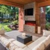 Amantii Tru-View XL Extra Tall Indoor/Outdoor Built-In 3-Sided Smart Electric Fireplace 2 Amantii Tru-View XL Extra Tall Indoor/Outdoor Built-In 3-Sided Smart Electric Fireplace -Lennox Fires Shop tru 60 ls 1