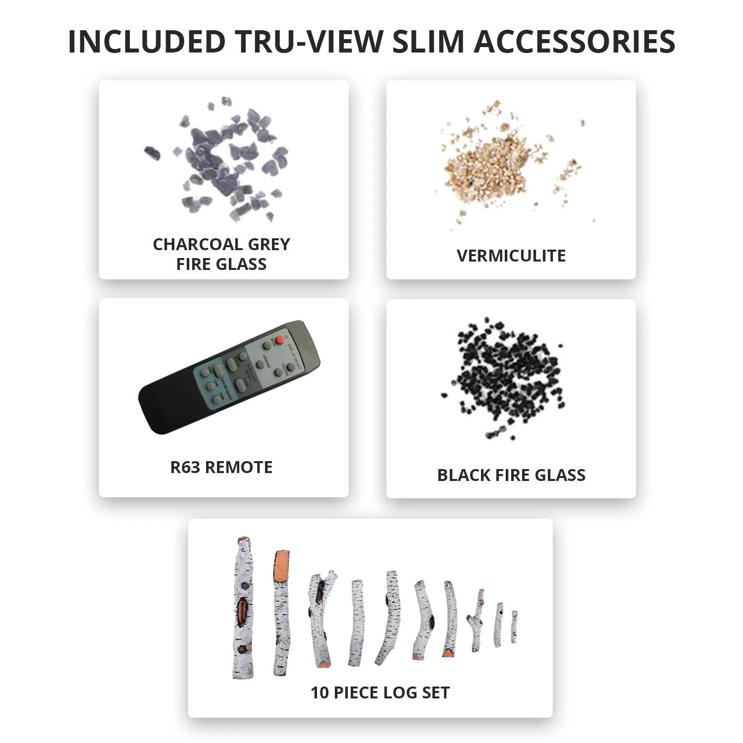 Amantii Tru-View Slim Indoor/Outdoor Built-In 3-Sided Smart Electric Fireplace 6 Amantii Tru-View Slim Indoor/Outdoor Built-In 3-Sided Smart Electric Fireplace - Image 4