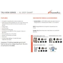 Amantii Tru-View XL Deep Indoor/Outdoor Built-In 3-Sided Smart Electric Fireplace 11 Amantii Tru-View XL Deep Indoor/Outdoor Built-In 3-Sided Smart Electric Fireplace -Lennox Fires Shop tru view xl config feat a 07 22