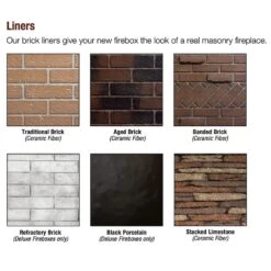 Empire White Mountain Hearth VFD32FB Breckenridge Ventless Deluxe Firebox With Flint Hill Gas Log Set And Contour Burner, 32-Inches 10 Empire White Mountain Hearth VFD32FB Breckenridge Ventless Deluxe Firebox With Flint Hill Gas Log Set And Contour Burner, 32-Inches -Lennox Fires Shop vfd deluxe liners a 10 21