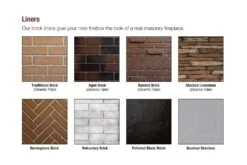 Empire White Mountain Hearth VFS32FB Breckenridge Ventless Select Firebox -Lennox Fires Shop vfd liners 1