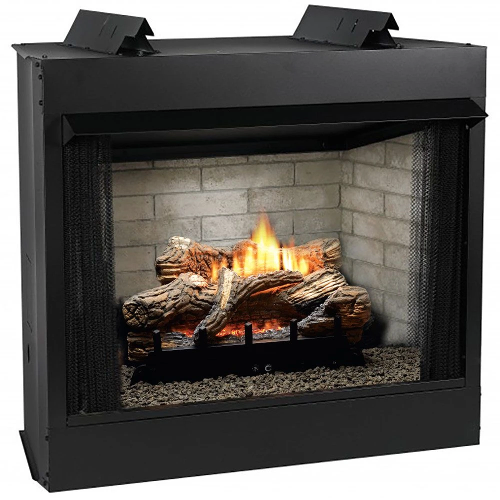 Empire White Mountain Hearth VFD36FB Breckenridge Ventless Deluxe Firebox With Flint Hill Gas Log Set And Contour Burner, 36-Inches 3 Empire White Mountain Hearth VFD36FB Breckenridge Ventless Deluxe Firebox With Flint Hill Gas Log Set And Contour Burner, 36-Inches