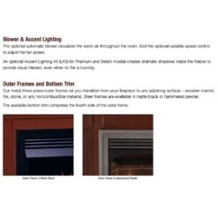 Empire White Mountain Hearth VFP36SB2E Breckenridge Ventless Premium Double Sided Firebox With Gas Log Set And Vista Burner, 36-Inches 11 Empire White Mountain Hearth VFP36SB2E Breckenridge Ventless Premium Double Sided Firebox With Gas Log Set And Vista Burner, 36-Inches -Lennox Fires Shop vfd32fb ls glz config feat a 10 21 7