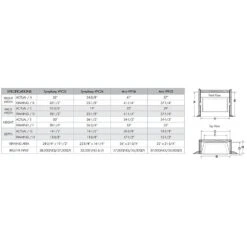 Monessen VFF32L Aria 32-Inch Vent-Free Fireplace With Gas Log Set 9 Monessen VFF32L Aria 32-Inch Vent-Free Fireplace With Gas Log Set -Lennox Fires Shop vff32l specs 01 21