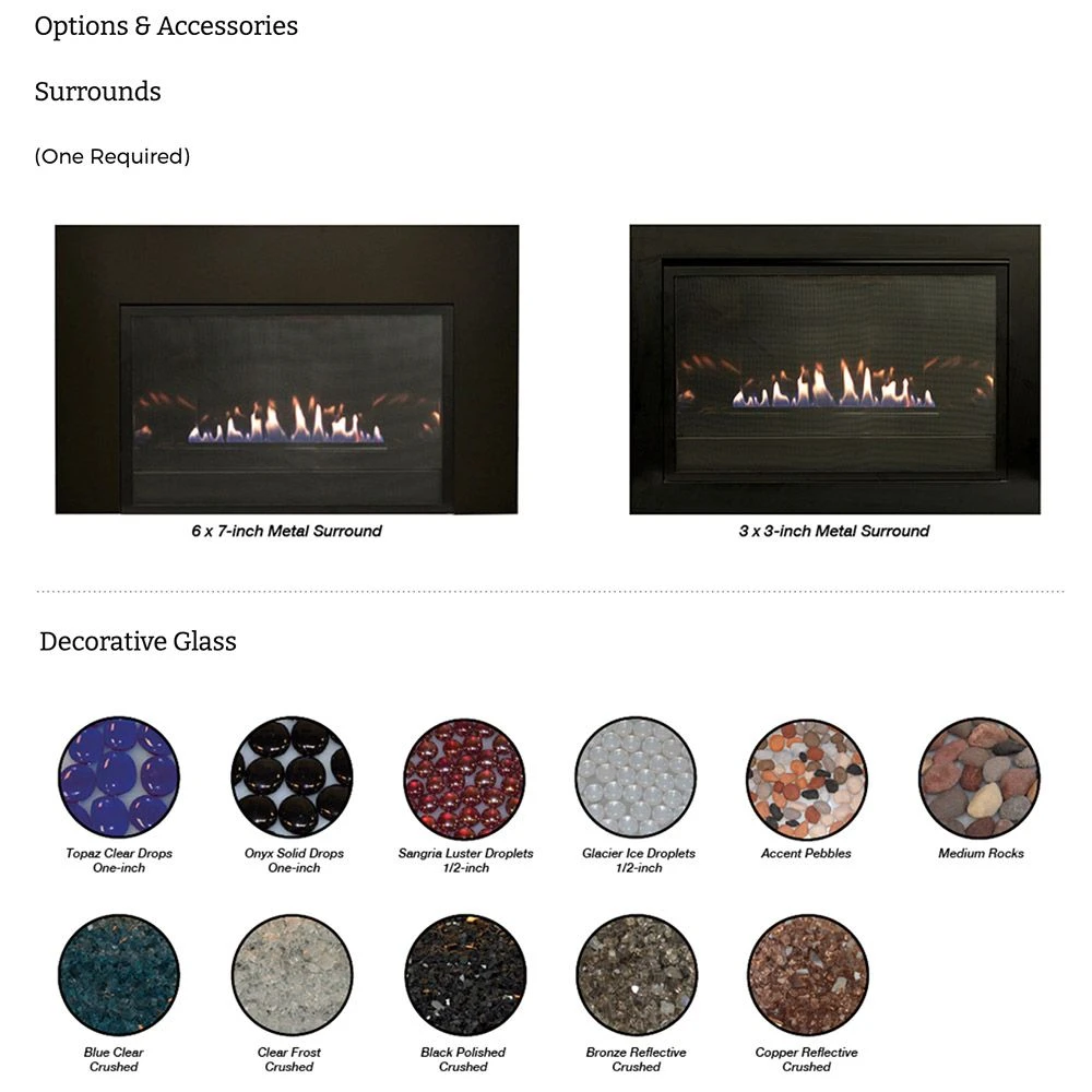 Empire White Mountain Hearth VFLC31IN Loft Ventless Fireplace Insert With Barrier And Black Liner, 31-Inches 5 Empire White Mountain Hearth VFLC31IN Loft Ventless Fireplace Insert With Barrier And Black Liner, 31-Inches - Image 3