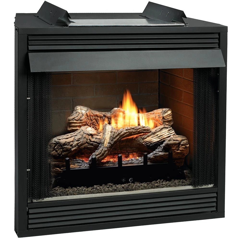 Empire White Mountain Hearth VFP32FB Breckenridge Ventless Premium Firebox With Flint Hill Gas Log Set And Contour Burner, 32-Inches 3 Empire White Mountain Hearth VFP32FB Breckenridge Ventless Premium Firebox With Flint Hill Gas Log Set And Contour Burner, 32-Inches
