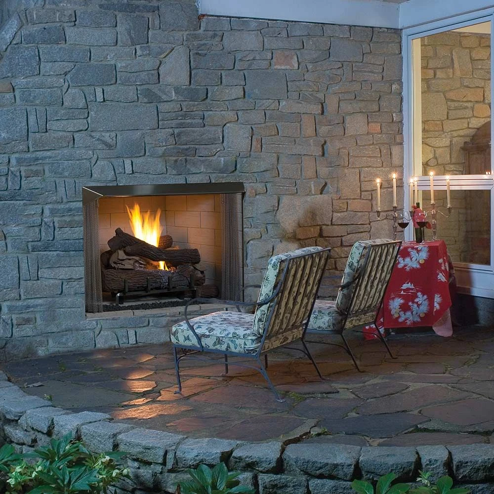 Superior 42-Inch Vent-Free Outdoor Gas Firebox With Vent-Free Gas Log Set (VRE4542) 4 Superior 42-Inch Vent-Free Outdoor Gas Firebox With Vent-Free Gas Log Set (VRE4542) - Image 2
