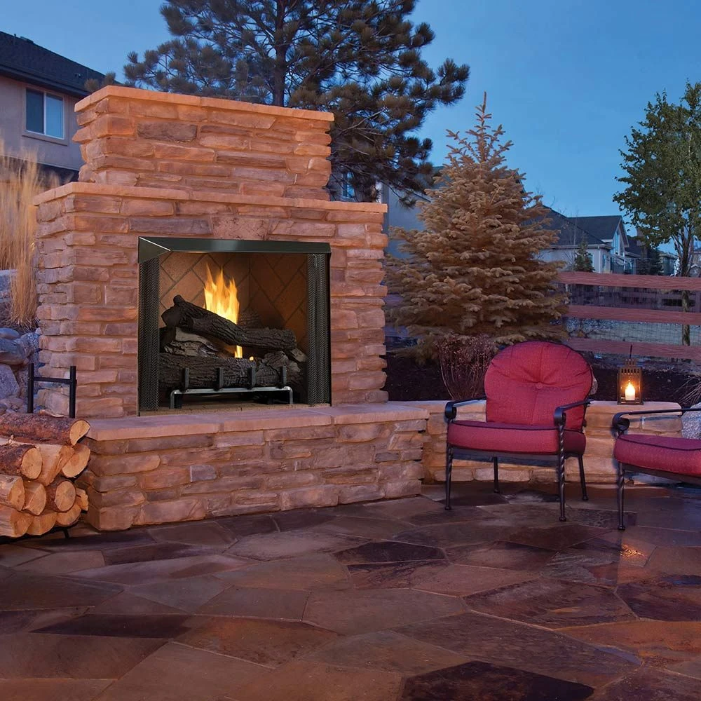 Superior 50-Inch Vent-Free Outdoor Masonry Gas Firebox With 36-Inch Gas Log Set (VRE6050) 4 Superior 50-Inch Vent-Free Outdoor Masonry Gas Firebox With 36-Inch Gas Log Set (VRE6050) - Image 2